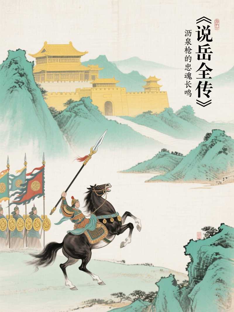 《说岳全传》沥泉枪的忠魂长鸣