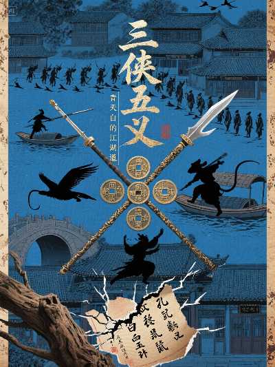 《三侠五义》快读本：青天白日的江湖道义