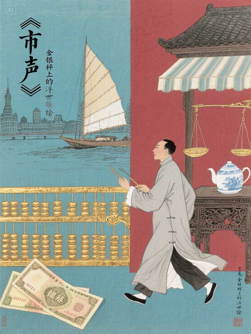 《市声》[金银秤]的[浮世绘]